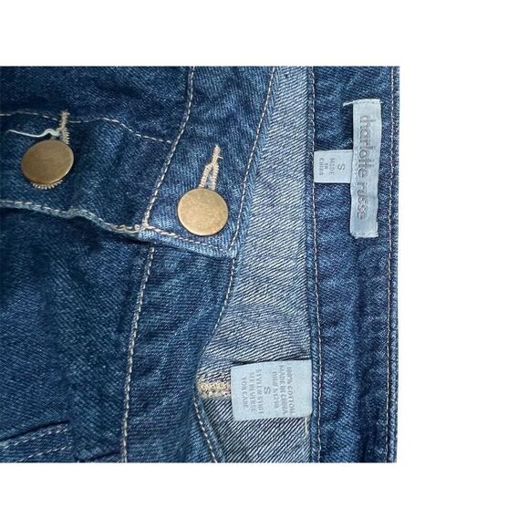 Charlotte Russe Women's Vintage Denim A-Line Mini Skirt Blue Size S - Picture 3 of 4